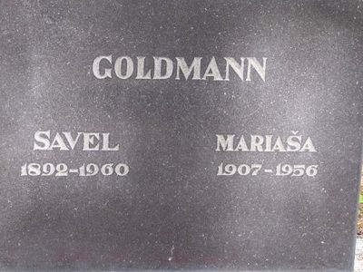 Goldmann Savel (Zanno) and Marjascha 
