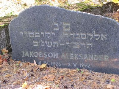 Jakobson Aleksander
