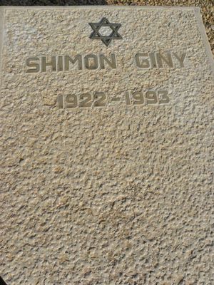 Giniziski (Gini) Shimon (Senja)
