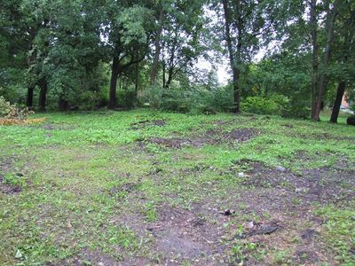 2.2 the area of the former cemetery - 2010
