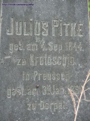 Pitke Julius
