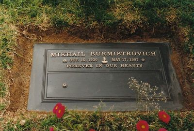 Burmistrovich
Mount Sinai cemetery, Los Angeles, USA
