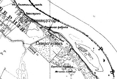 1. Narva Jewish cemetery site on the 1905 map
