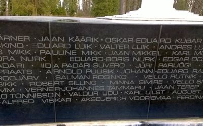 Rosinko Salman. To Tartu people murdered by NKVD in July 1941 before German occupation
