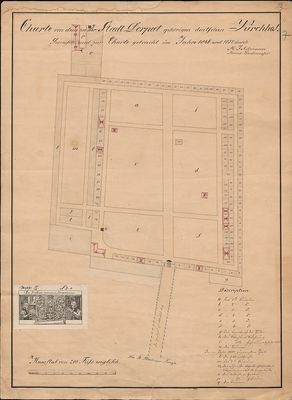  The cemetery map from 1846-1850
