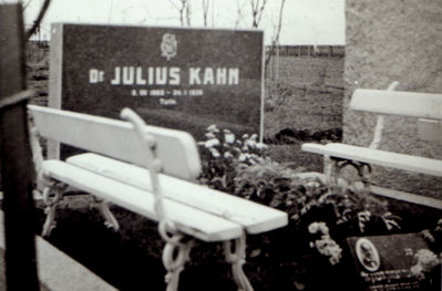 Kan Julius Dr (1868-1936). Picture taken in 1936.
