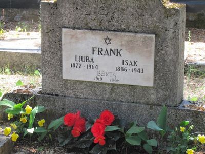 Frank Isak and Ljuba; Frank Berta
