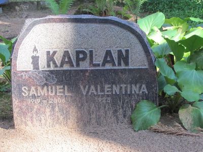 Kaplan Samuel and Valentina
