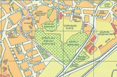 4. Cemetery on the 1930 map
